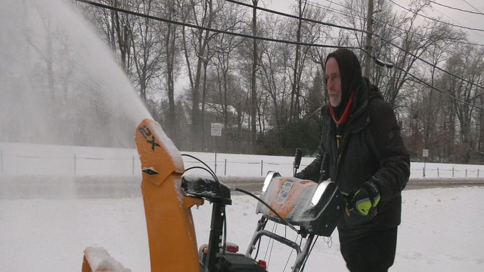 People plowing streets in Louisville - 1.6.24